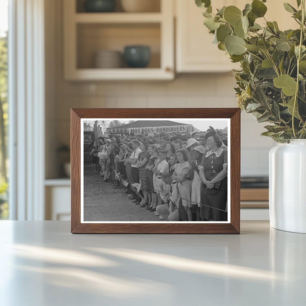 Crowd at 1938 Donaldsonville State Fair Ceremony - Available at KNOWOL