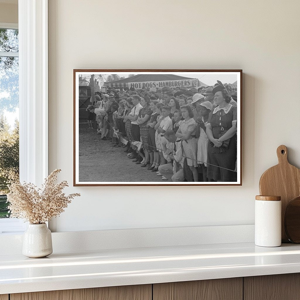 Crowd at 1938 Donaldsonville State Fair Ceremony - Available at KNOWOL