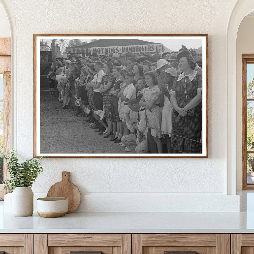 Crowd at 1938 Donaldsonville State Fair Ceremony - Available at KNOWOL