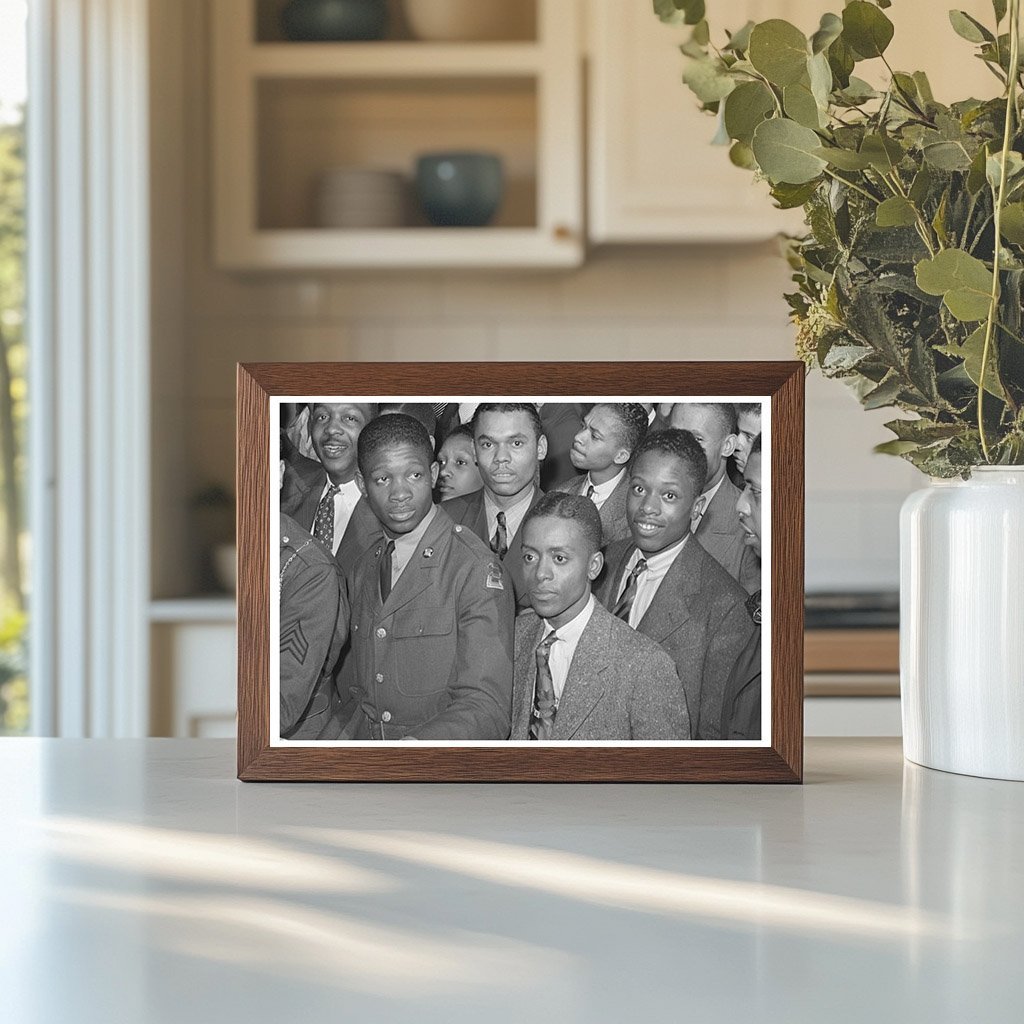 Crowd at Orchestra Performance Savoy Ballroom Chicago 1941 - Available at KNOWOL