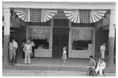 Crowley Louisiana Hotel at National Rice Festival 1938 - Available at KNOWOL