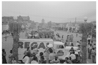 Crowley Louisiana National Rice Festival 1938 Vintage Photo - Available at KNOWOL