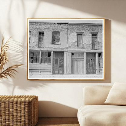 Crumbling Buildings of Tombstone Arizona May 1937 - Available at KNOWOL