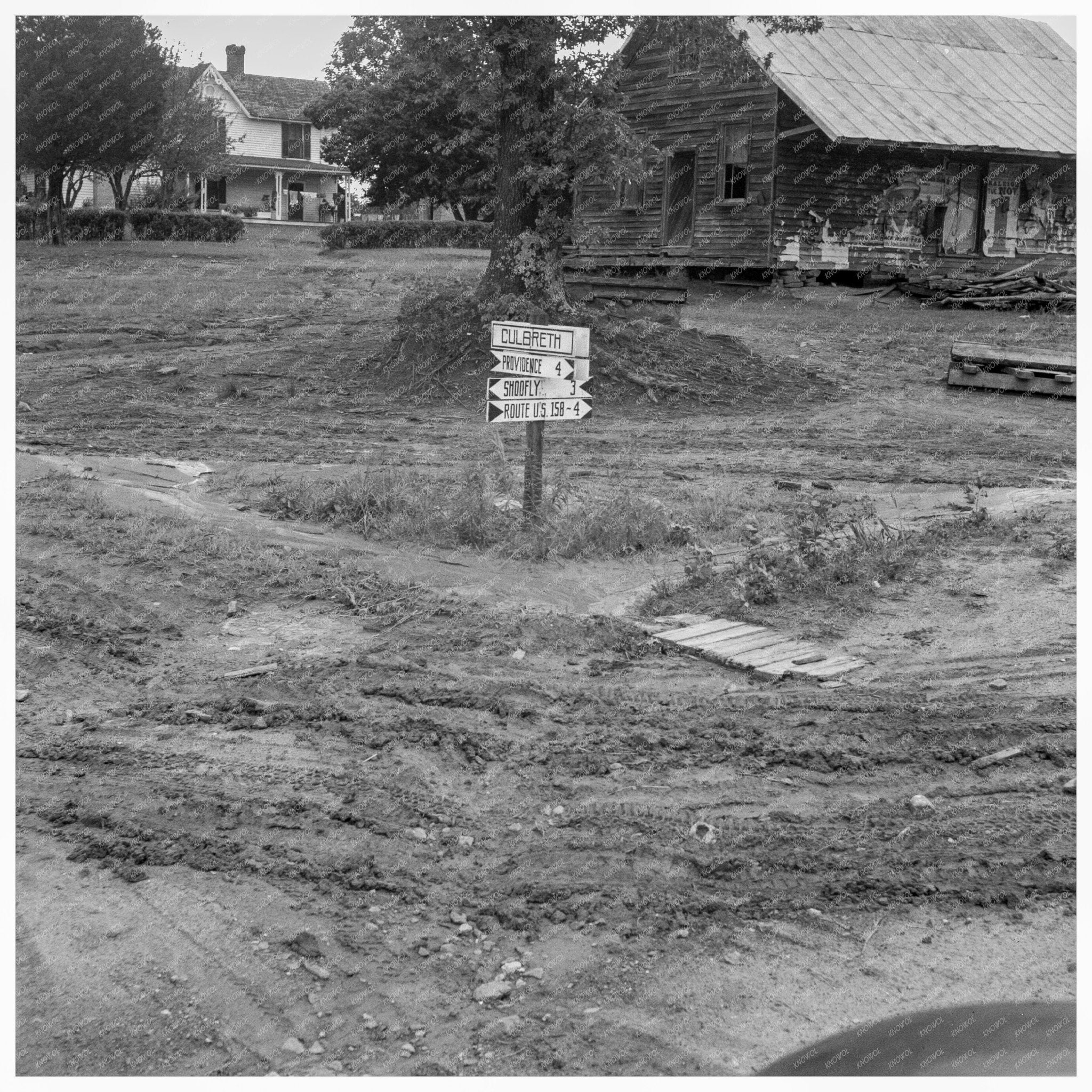 Culbreth North Carolina Rural Scene July 1939 - Available at KNOWOL