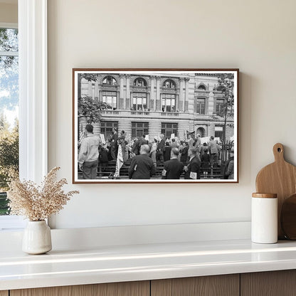 D - Day Commemoration in Madison Square New York 1944 - Available at KNOWOL