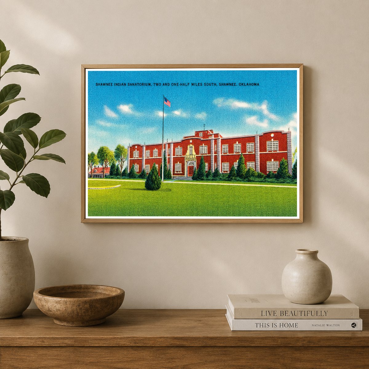 Shawnee, OK: Shawnee Indian Sanatorium, two and one-half miles south