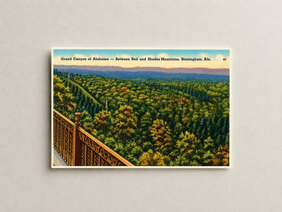 Birmingham, AL: Grand Canyon of Alabama, between Red and Shades Mountains