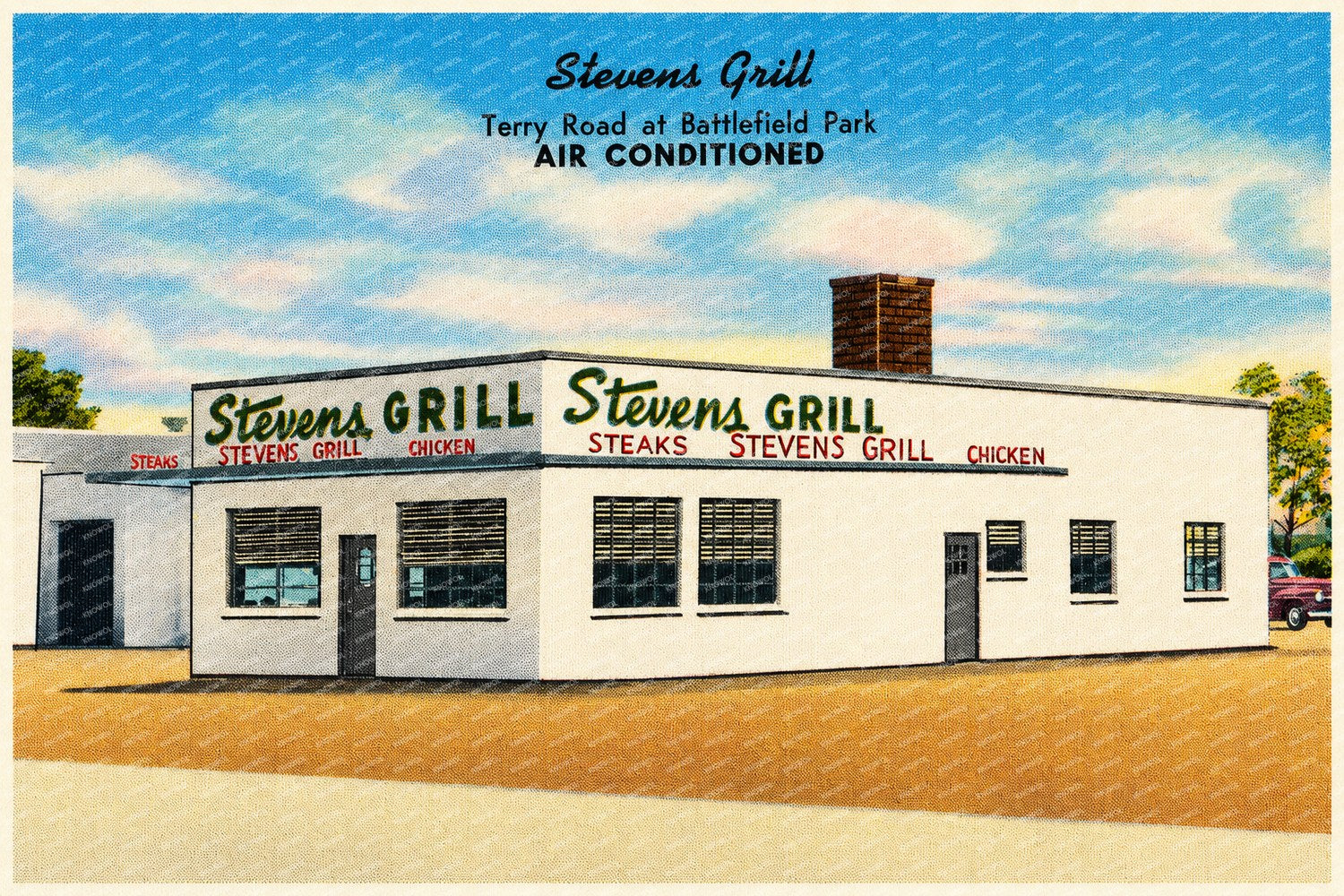 Jackson, MS: Stevens Grill, Terry Road at Battlefield Park