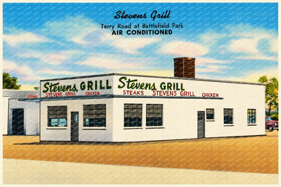 Jackson, MS: Stevens Grill, Terry Road at Battlefield Park