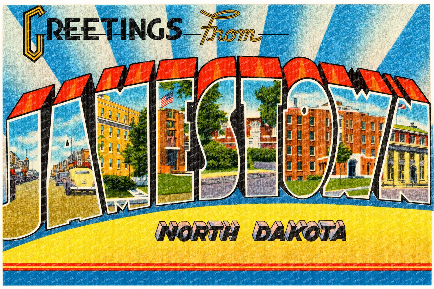 Jamestown, ND: Greetings from Jamestown