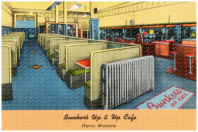 Havre, MT: Bunkers' Up & Up Café
