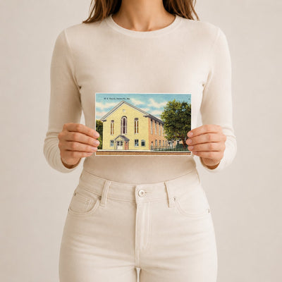 M. E. Church, Centerville, MD — Vintage Maryland Postcard