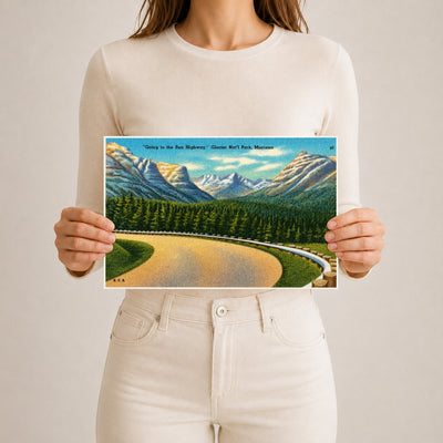 Canada, MT: "Going to the Sun Highway," Glacier National Park
