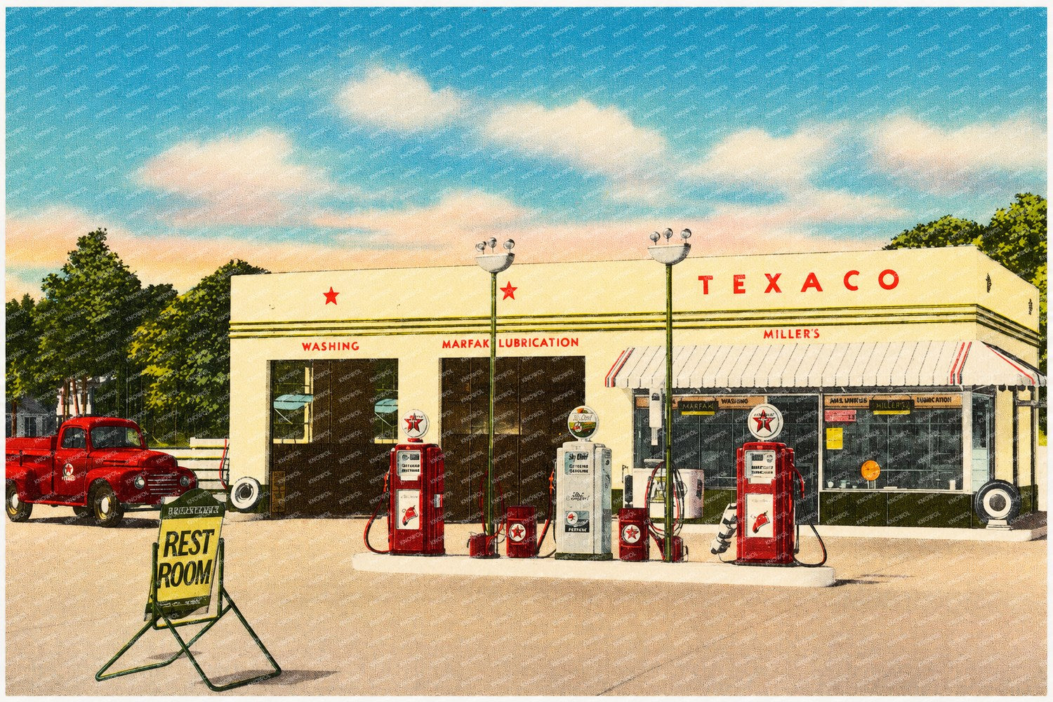 Gulfport, MS: Miller's Service Station