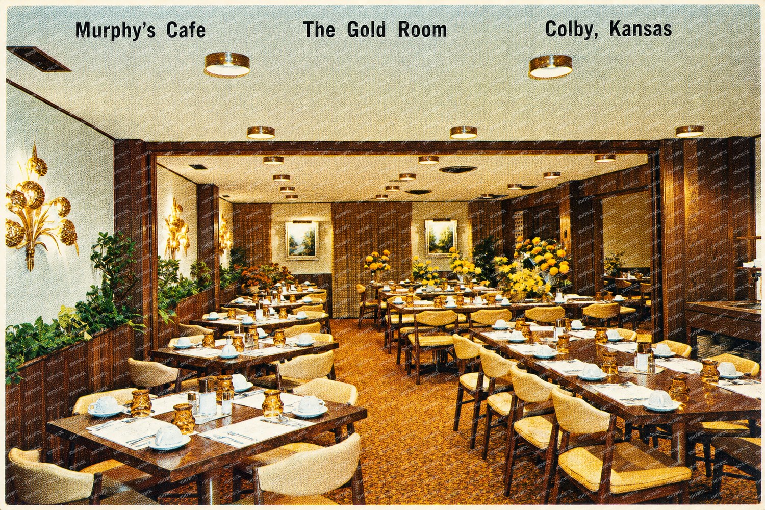 Colby, KS: Murphy's Cafe, the Gold Room
