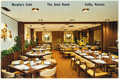 Colby, KS: Murphy's Cafe, the Gold Room