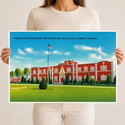 Shawnee, OK: Shawnee Indian Sanatorium, two and one-half miles south