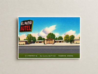 Holbrook, AZ: El Patio Autel, U.S. highway 66- east junction 260-77 & 60