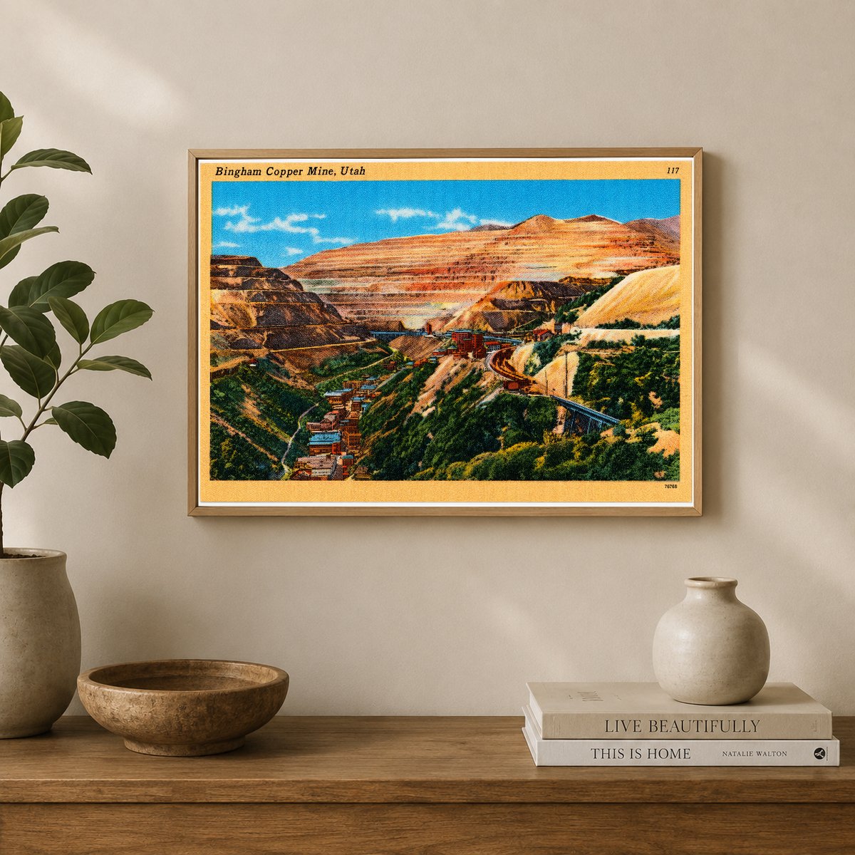 Bingham Copper Mine, UT: Historic View