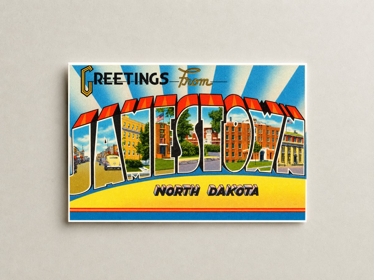 Jamestown, ND: Greetings from Jamestown