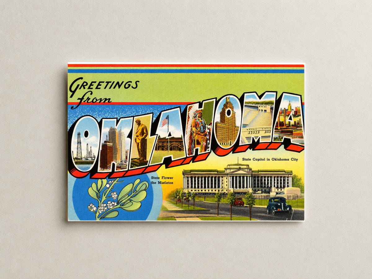 OK: Greetings from Oklahoma
