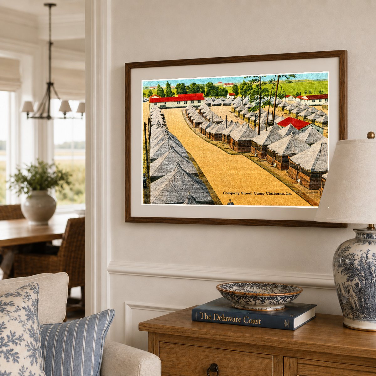 Forest Hill, LA: Company Street, Camp Claiborne