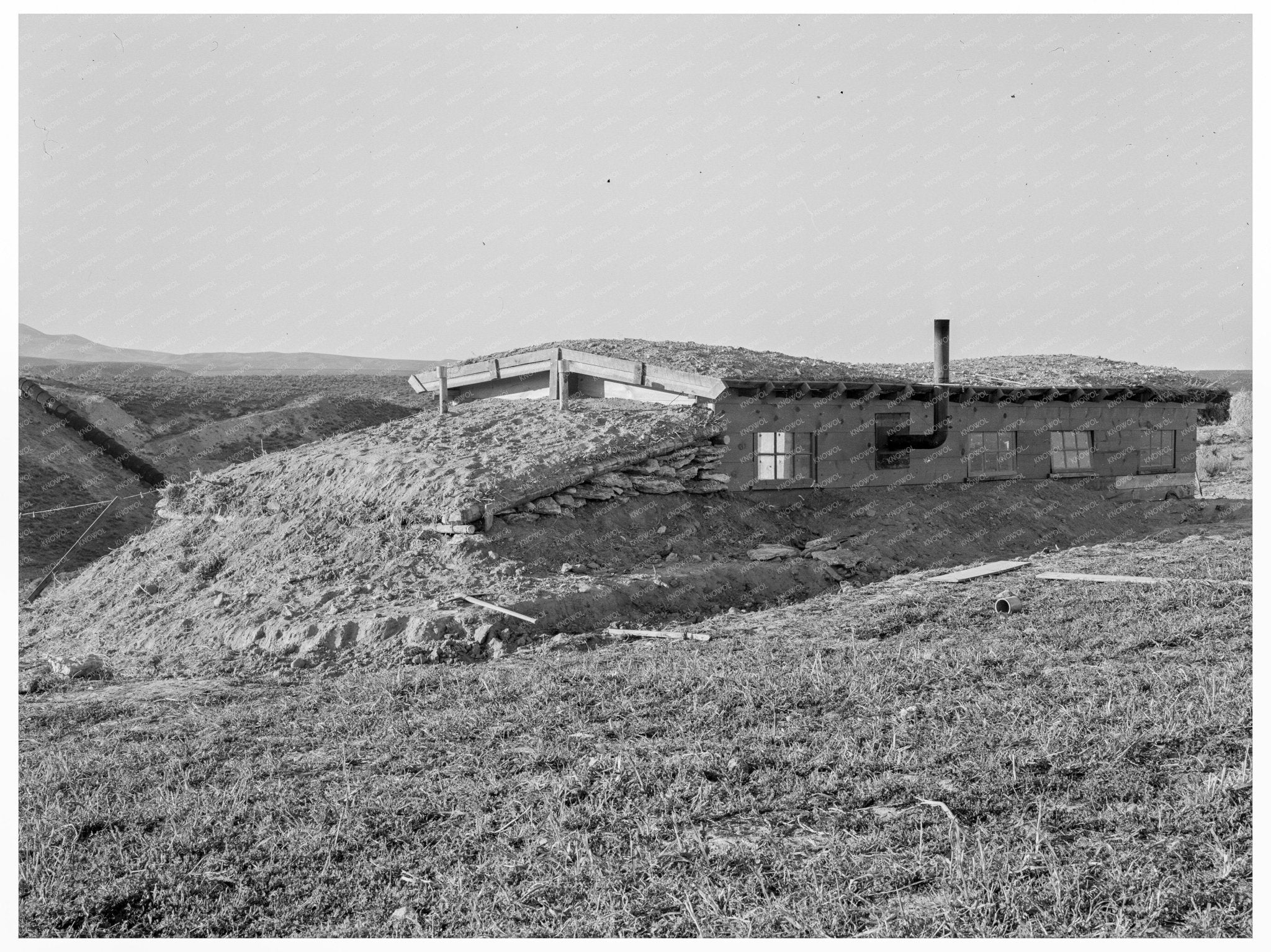 Daugherty Home Irrigation Siphon Malheur County Oregon 1939 - Available at KNOWOL