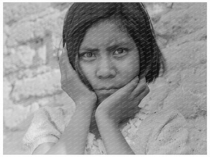 Daughter of Mexican Laborer Chandler Arizona May 1937 - Available at KNOWOL