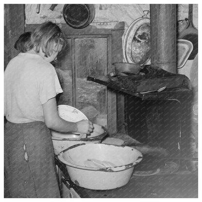 Daughter of Tenant Farmer Muskogee County Oklahoma 1939 - Available at KNOWOL