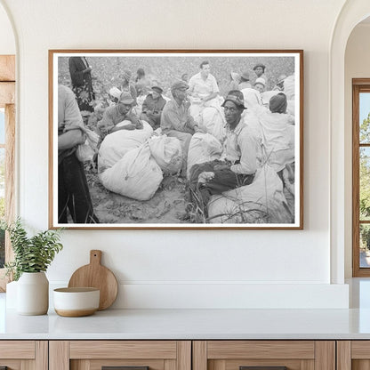 Day Laborers Await Payment at Lake Dick Project 1938 - Available at KNOWOL