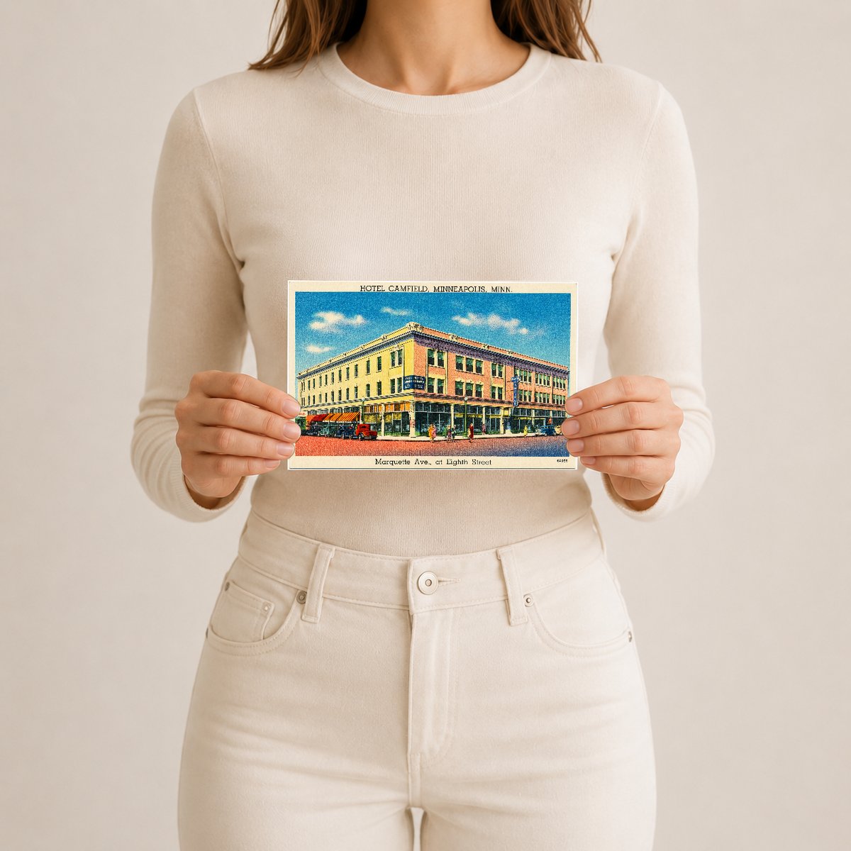 Minneapolis, MN: Hotel Camfield, Minneapolis, Minn. Marquette Ave., at Eighth Street