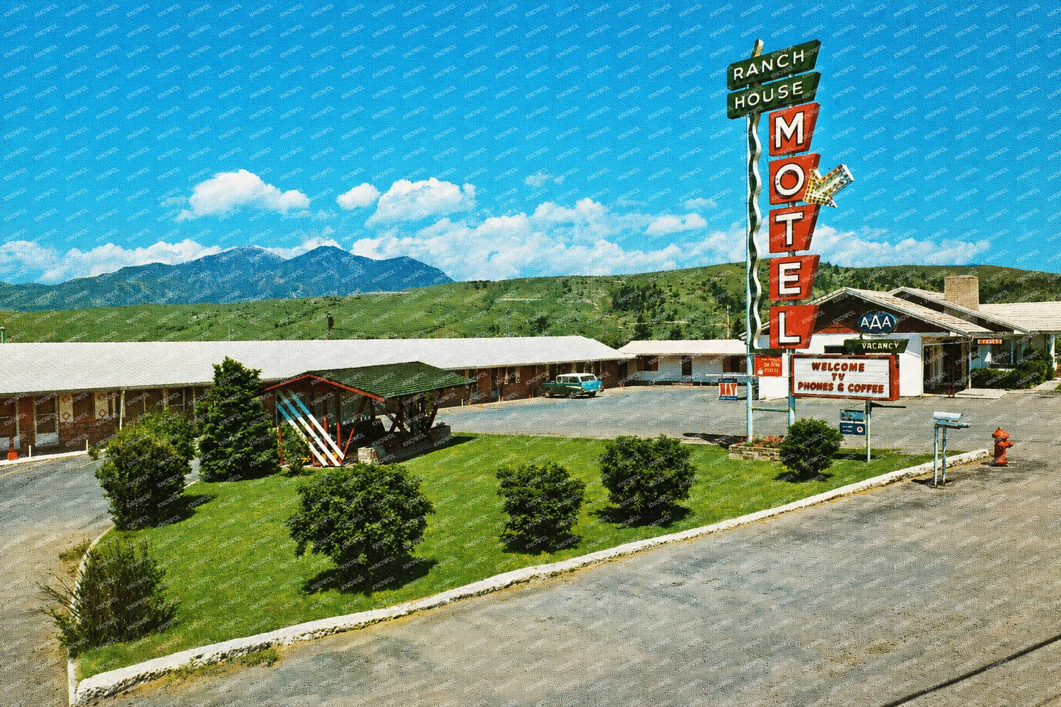 Bozeman, MT: Ranch House Motel on U. S. 10 and 191 - 1201 East Main St.