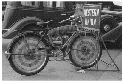 Decorated Bicycle at National Rice Festival 1938 - Available at KNOWOL