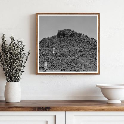 Dee Wright Observation Point Lava Fields Oregon 1942 - Available at KNOWOL