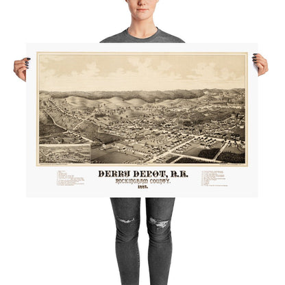 Derry Depot, NH 1887 - Available at KNOWOL