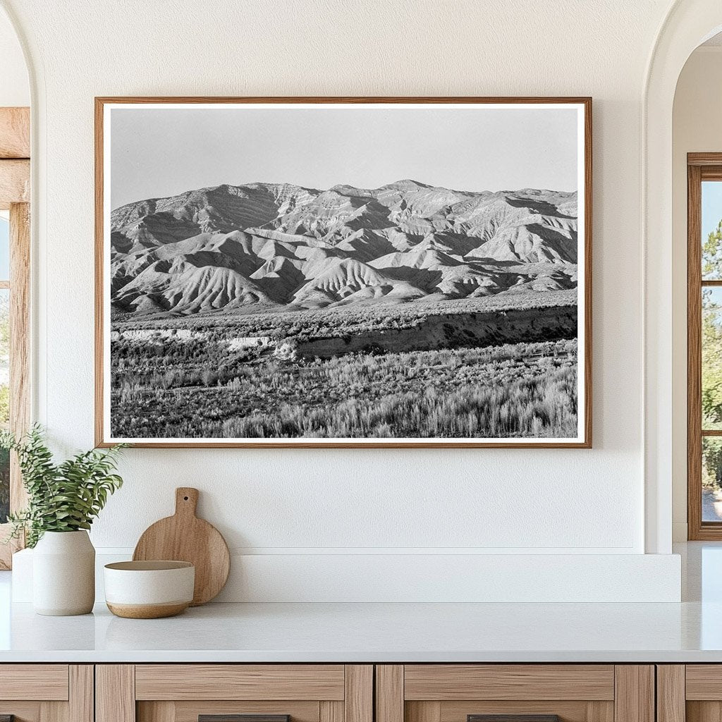 Desert Mountains San Luis Obispo County California 1937 - Available at KNOWOL