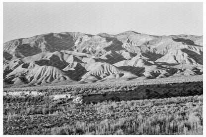 Desert Mountains San Luis Obispo County California 1937 - Available at KNOWOL