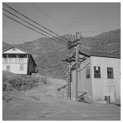 Desert Scene Near Boriana Mine Kingman Arizona 1942 - Available at KNOWOL