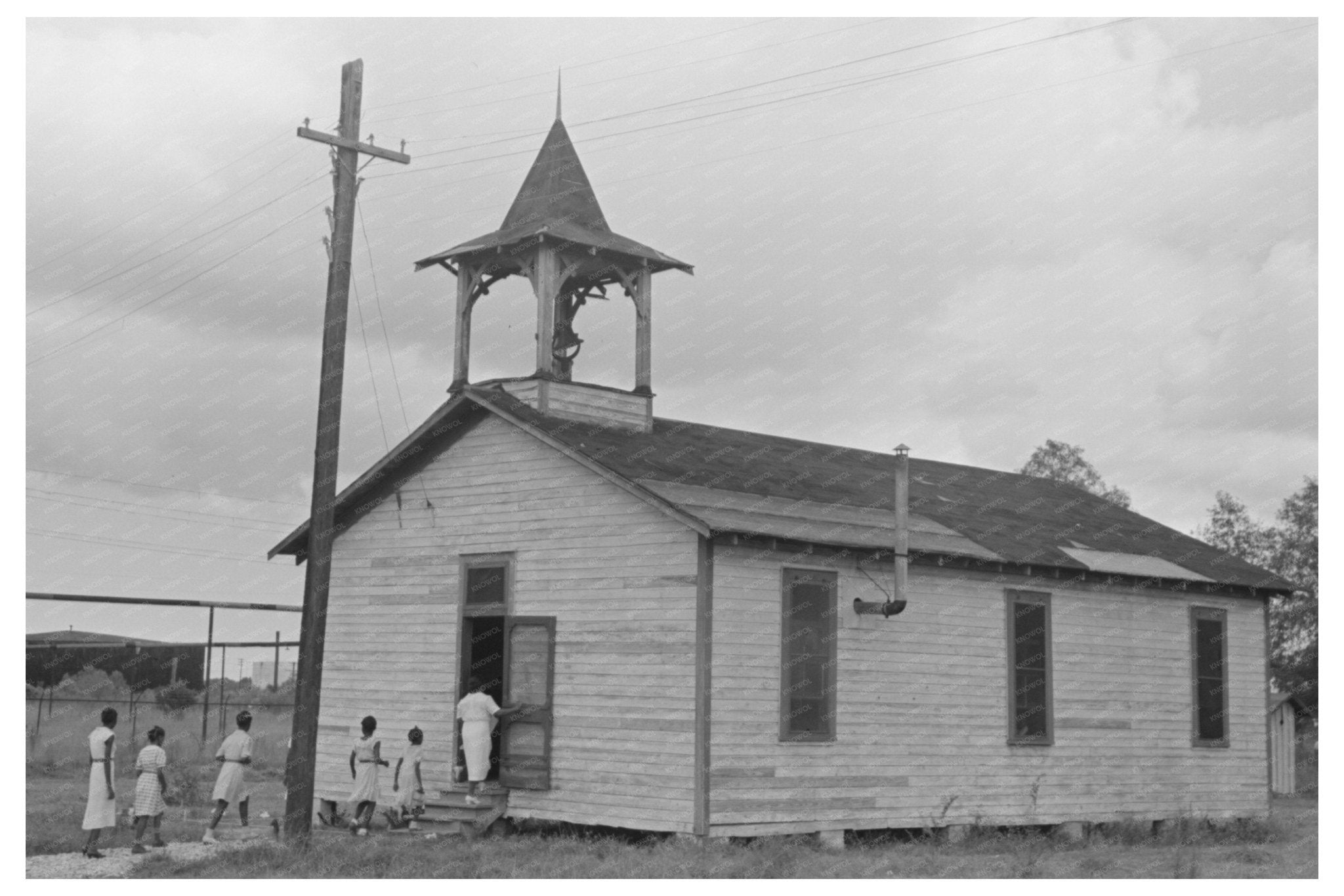 Destrehan Louisiana School Vintage Photo 1938 - Available at KNOWOL