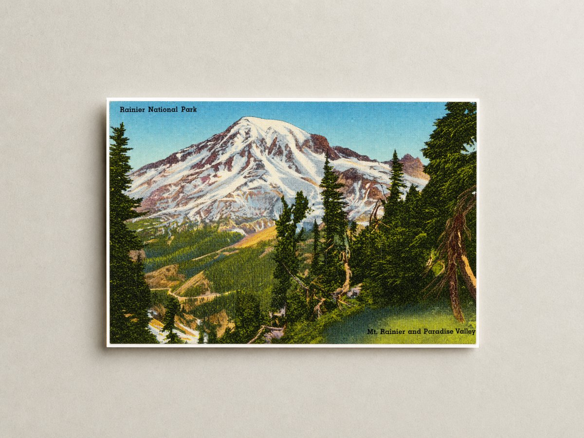 Mount Rainier National Park, WA: Rainier National Park, Mt. Rainier and Paradise Valley