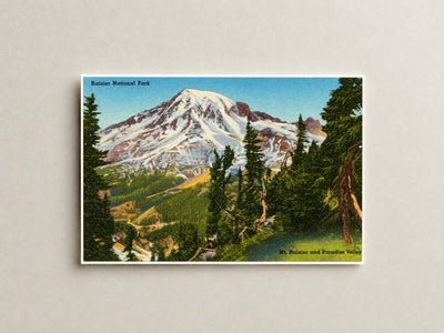 Mount Rainier National Park, WA: Rainier National Park, Mt. Rainier and Paradise Valley