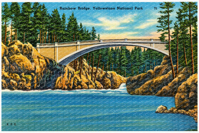 Yellowstone National Park, WY: Rainbow Bridge