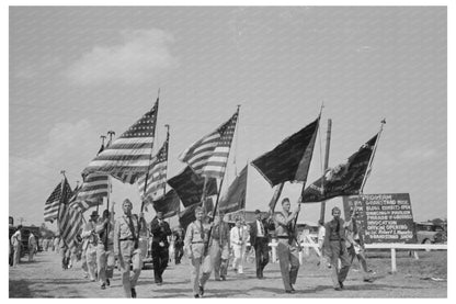 Donaldsonville Louisiana State Fair Parade of Flags 1938 - Available at KNOWOL