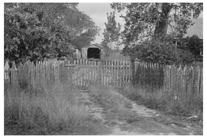 Driveway in Paulina Louisiana September 1938 - Available at KNOWOL