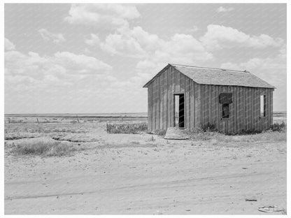 Drought Abandoned House Great Plains Oklahoma June 1938 - Available at KNOWOL