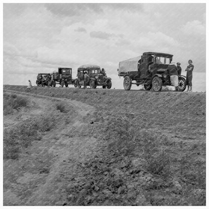 Drought Refugee Families Migrating to New Mexico 1937 - Available at KNOWOL