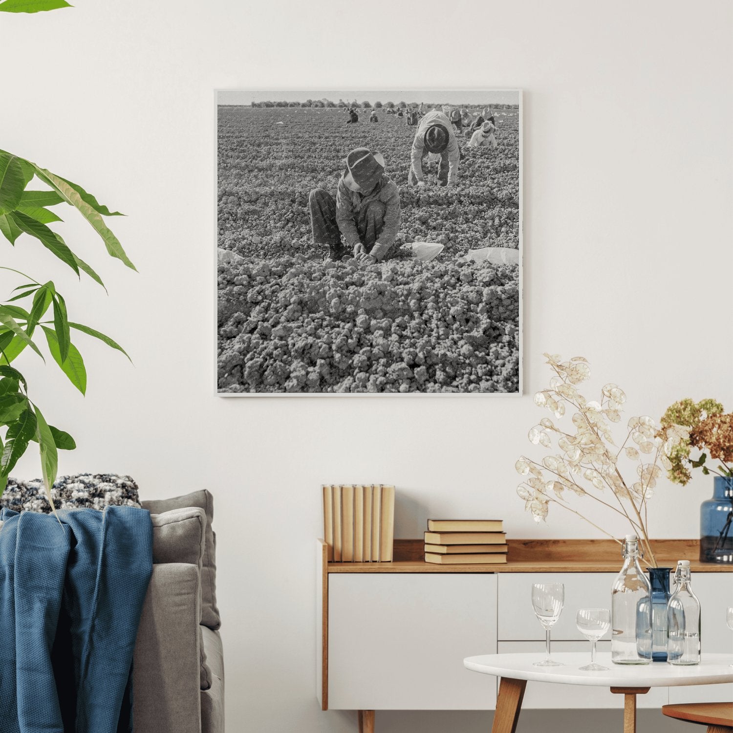 Drought Refugees and Workers Planting Cantaloupes 1937 - Available at KNOWOL