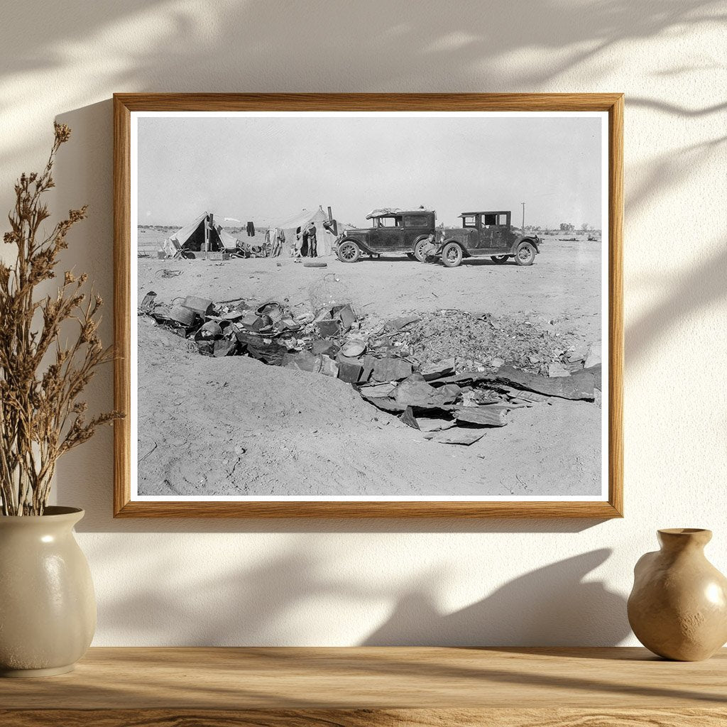 Drought Refugees in California Imperial County 1937 - Available at KNOWOL