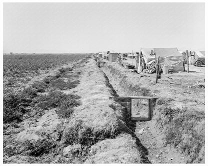 Drought Refugees in Imperial County California 1937 - Available at KNOWOL