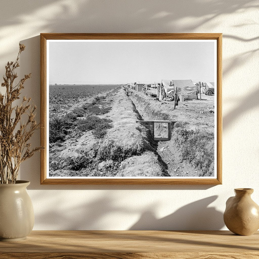 Drought Refugees in Imperial County California 1937 - Available at KNOWOL